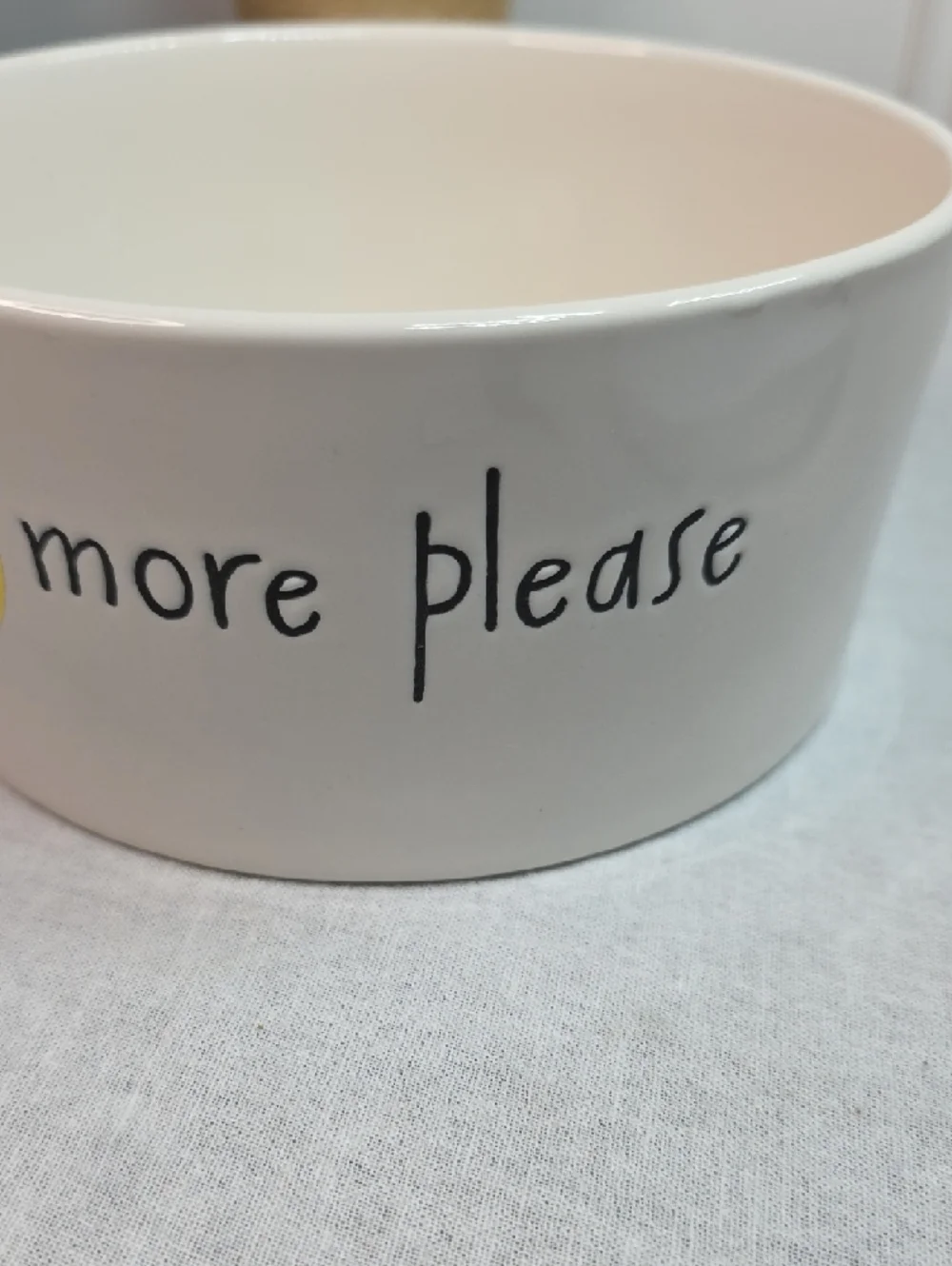 Rae Dunn x Peanuts Pet Food Or Water Bowl